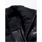 Men's Stand Collar Quilted Puffer Jacket With Zipper Front Pockets - Image 2